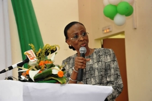 La ministre de l&#039;Enseignement supérieur Ly Ramata Bakayoko