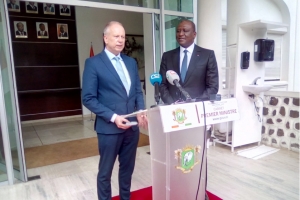 Côte d’Ivoire : L’Ambassadeur de l’Allemagne prône la paix et la stabilité dans le pays