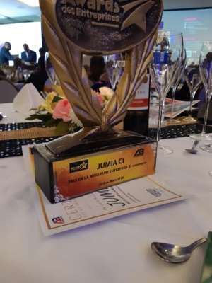 Côte d’Ivoire: JUMIA, meilleure entreprise e-commerce de l’année 2018 !