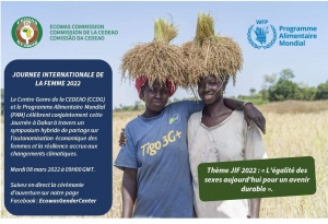 La CEDEAO et le PAM célèbrent conjointement la JIF 2022 à Dakar.