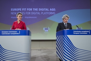 L&#039;UE ambition réguler l’activité des géants du web