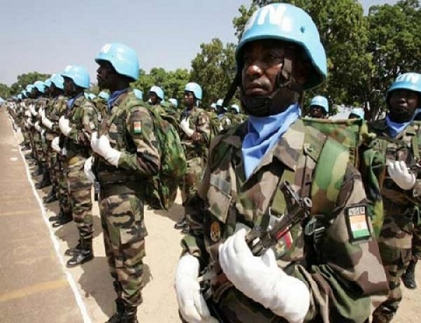 Des soldats de l&#039;Onuci 