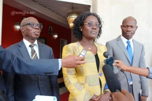  Mariatou Koné, la ministre ivoirienne de la Femme, de la Protection de l’Enfant et de la Solidarité