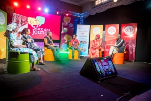 Un plateau du concours &quot;Voix des jeunes&quot;
