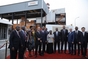Côte d&#039;Ivoire-Energie : Ouattara inaugure une centrale thermique à Abidjan