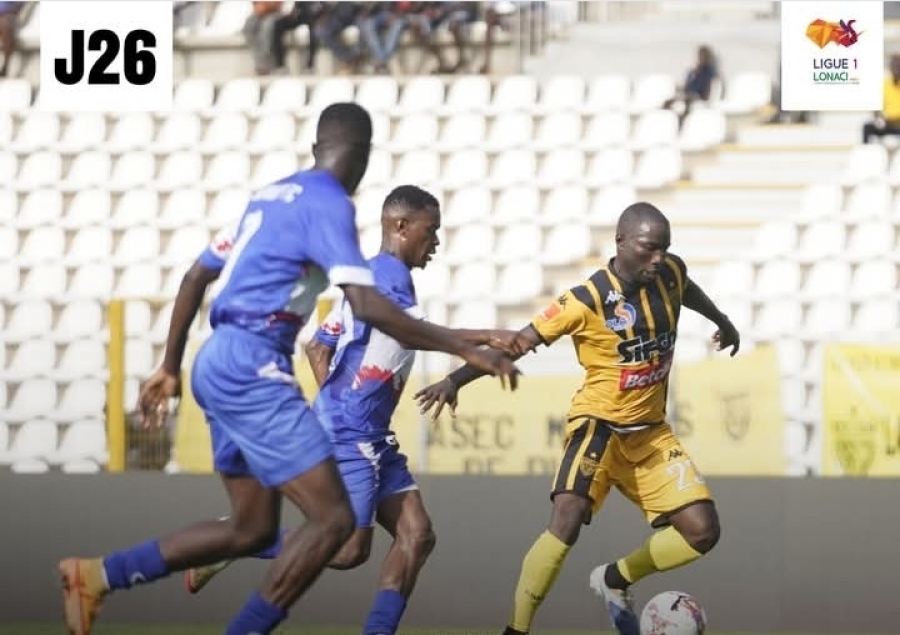 Football-Ligue 1 ivoirienne (J26) : Bouaké retarde le 30e titre de l’ASEC, la lutte pour le maintien s’intensifie