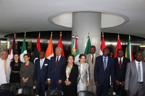La délégation d&#039;hommes d&#039;affaires mexicains