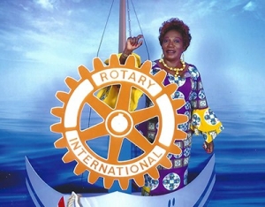 Marie-Irène Richmond Ahoua, présidente du district 9101 du Rotary international