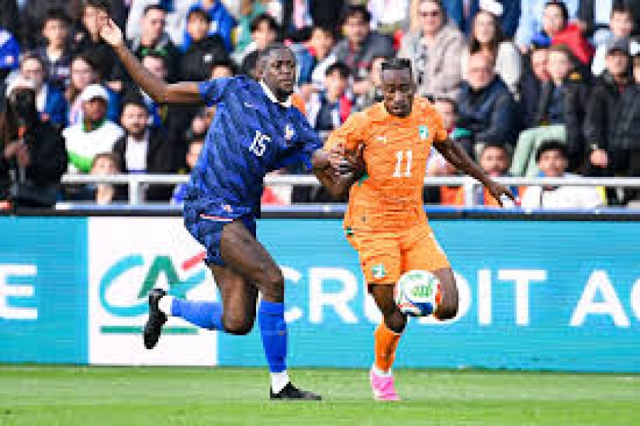 Match amical : la Côte d’Ivoire s’offre une première victoire face à la France (2-1)