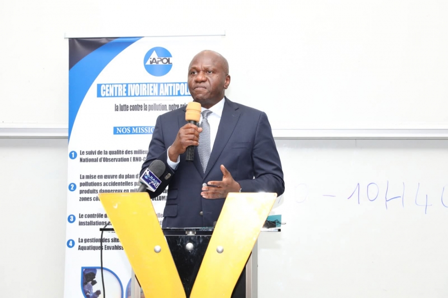 Côte d'Ivoire : Abou Bamba lance le Plan Pollumar pour faire face aux pollutions accidentelles en mer, lagune et zones côtières