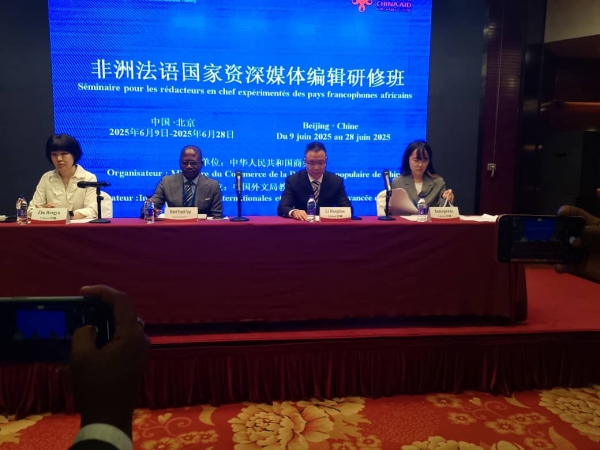 Renforcement des liens sino-africains : des journalistes francophones en séminaire à Beijing