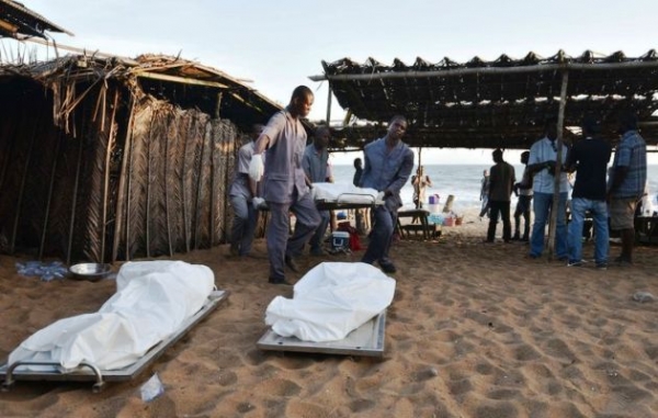 Le 13 mars 2016, la Côte d&#039;Ivoire est victime d&#039;une attaque terroriste à Grand-Bassam