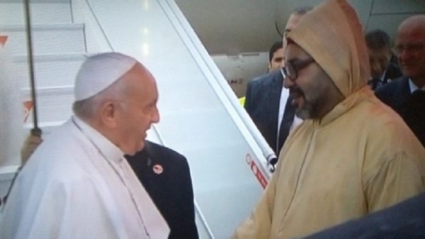 Depuis Rabat, le Pape François préconise la solidarité entre croyants pour contrer l’extrémisme