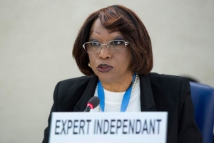 L&#039;experte de l&#039;ONU, Marie Thérèse Bocoum Keita
