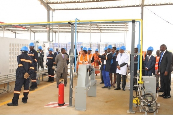 Côte d’Ivoire : Inauguration d&#039;une usine d&#039;emplissage de gaz domestique à la zone industrielle du PK 24