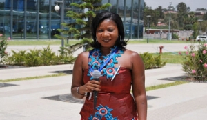 La présidente de l&#039;APECI M&#039;mah Camara