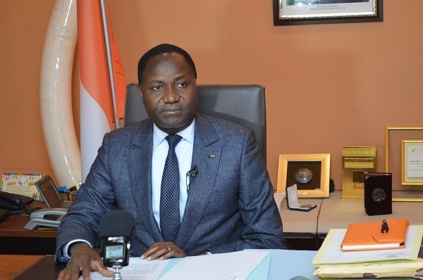 Le ministre ivoirien de l&#039;Agriculture Mamadou Sangafowa Coulibaly