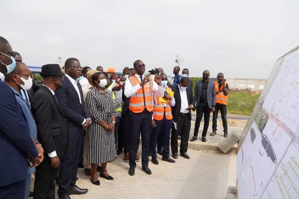 Infrastructures routières : le ministre Amédé Kouakou s&#039;enquiert de l&#039;état d&#039;avancement des travaux de plusieurs ouvrages dont le péage de l&#039;autoroute Abidjan-Grand-Bassam