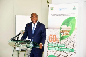 Côte d’Ivoire/ COP15 : le ministre Jean-Luc Assi sollicite l’implication de tous pour la réussite de l’évènement