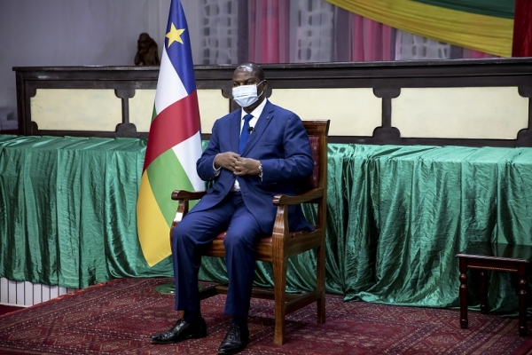 RCA: Le Président Touadera officiellement investi
