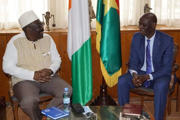 Burkina Faso / Présidentielle du 22 novembre 2020 à l&#039;étranger : Le Conseil constitutionnel échange la représentation diplomatique du Burkina Faso en Côte d&#039;Ivoire