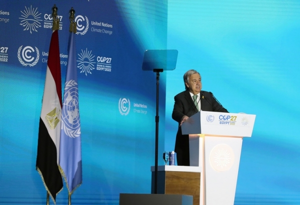 COP27: Guterres regrette l’absence d’un plan