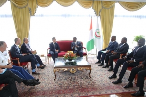 Côte d&#039;Ivoire: Le Président Ouattara a échangé avec le Ministre français de l’Intérieur