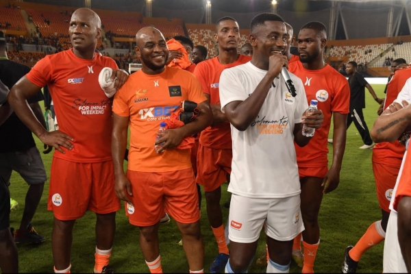 Insuffisance r&eacute;nale : la Fondation Salomon Kalou mobilise des l&eacute;gendes du football pour la construction d&rsquo;un centre de traitement