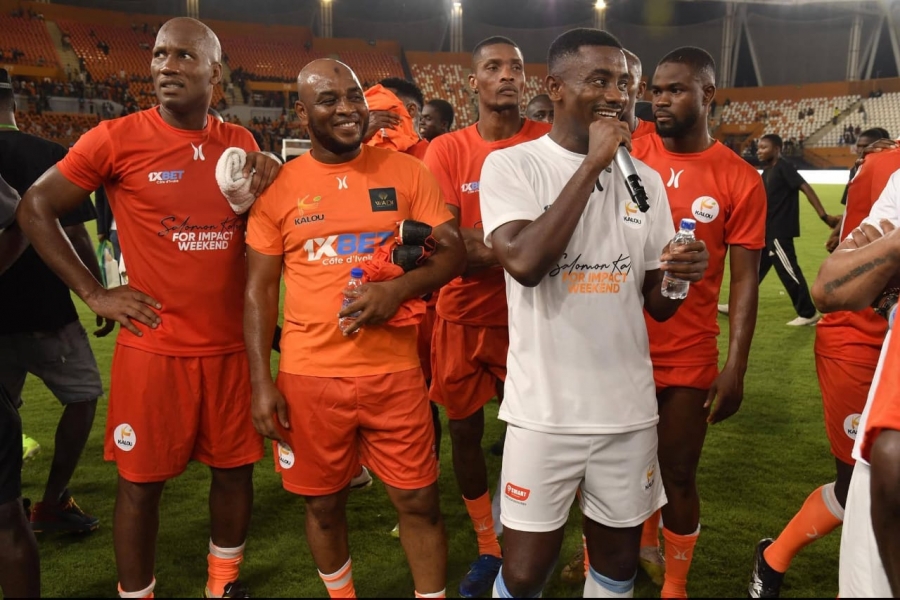 Insuffisance rénale : la Fondation Salomon Kalou mobilise des légendes du football pour la construction d’un centre de traitement