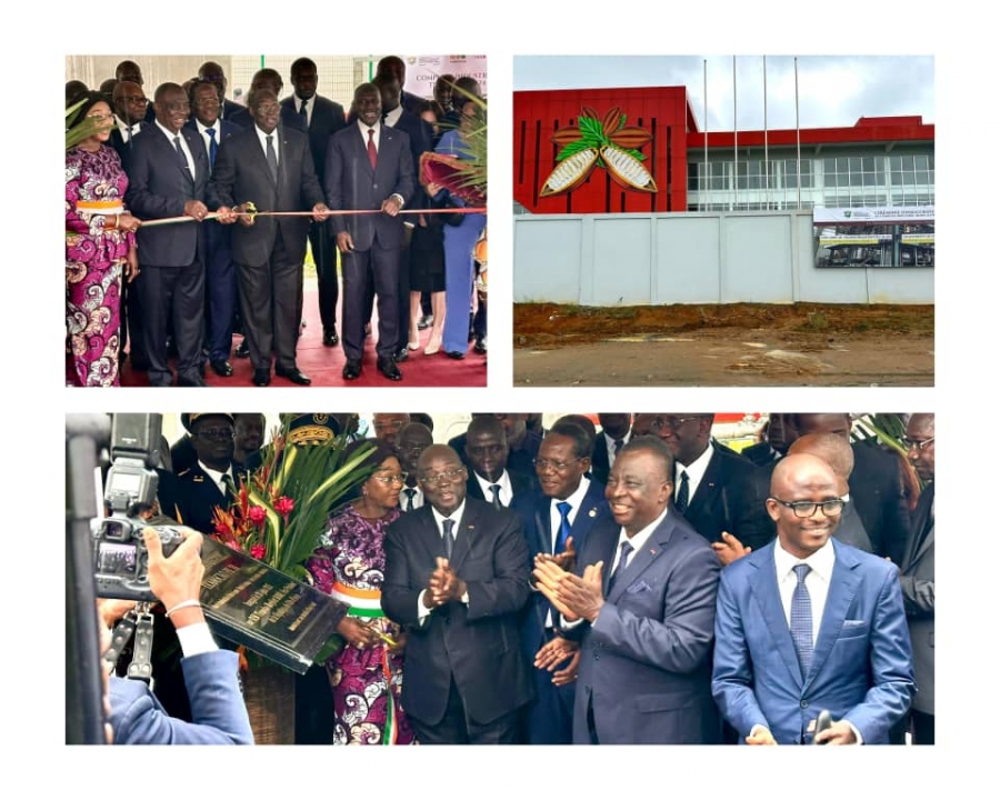 Côte d’Ivoire : Tiémoko Meyliet Koné inaugure le complexe industriel Transcao de 130 milliards de FCFA avec une capacité de transformation de 50 000 tonnes par an