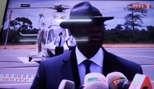 Côte d&#039;Ivoire/ Visite d’Etat: Le président de la République est arrivé à Bouaflé