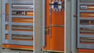 Des armoires électriques (Image d&#039;archives)