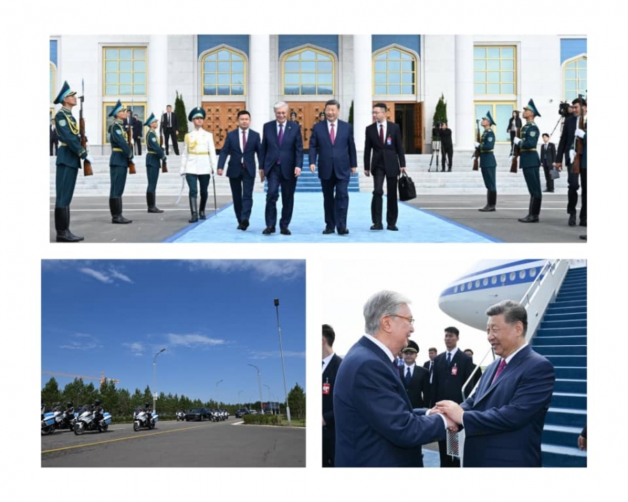 Xi quitte Astana après sa participation au deuxième sommet Chine-Asie centrale