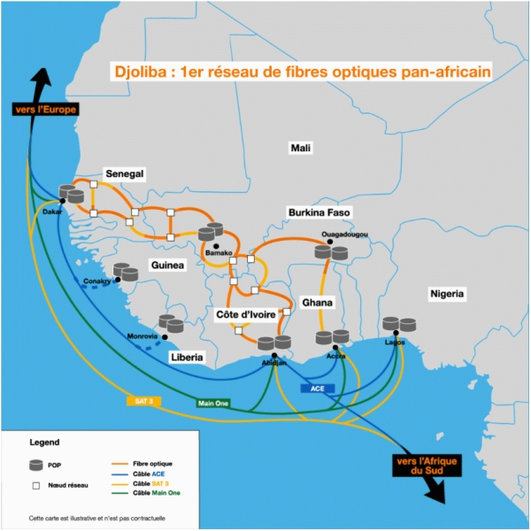 Connectivit&eacute; en Afrique avec Djoliba : Orange renforce sa position de leader