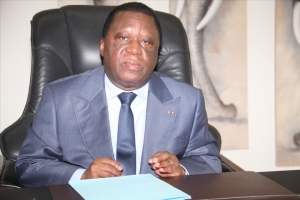 Le président de la CEI, Youssouf Bakayoko