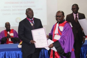 Le gouverneur de la BCEAO distingué par le CAMES